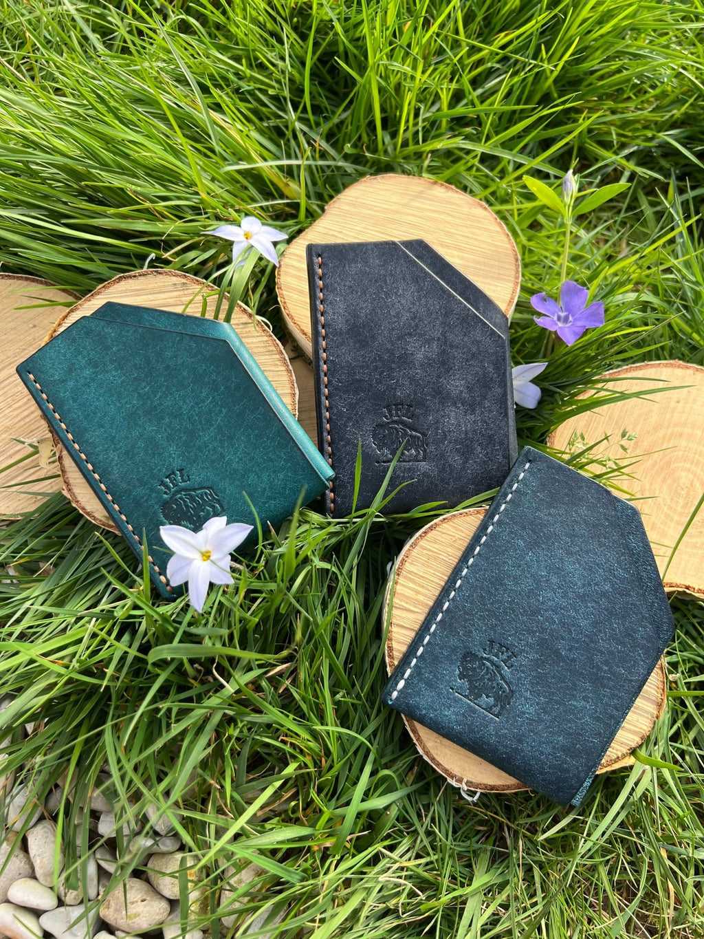 Porte cartes en cuir personnalisable