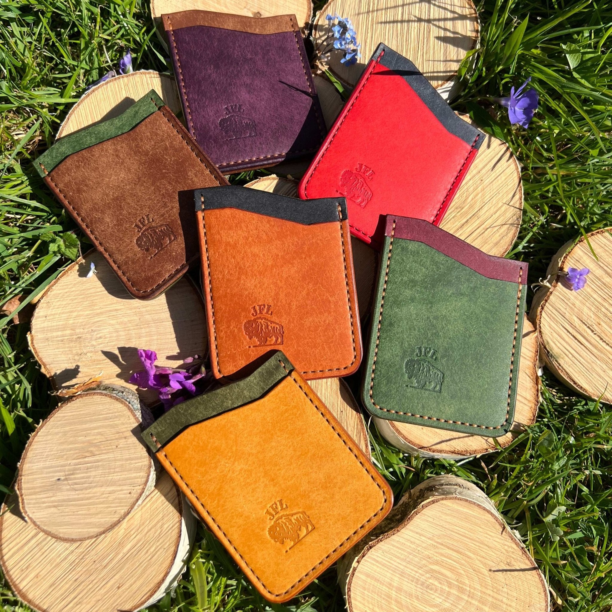 Porte cartes en cuir personnalisable