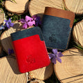 Porte cartes en cuir personnalisable