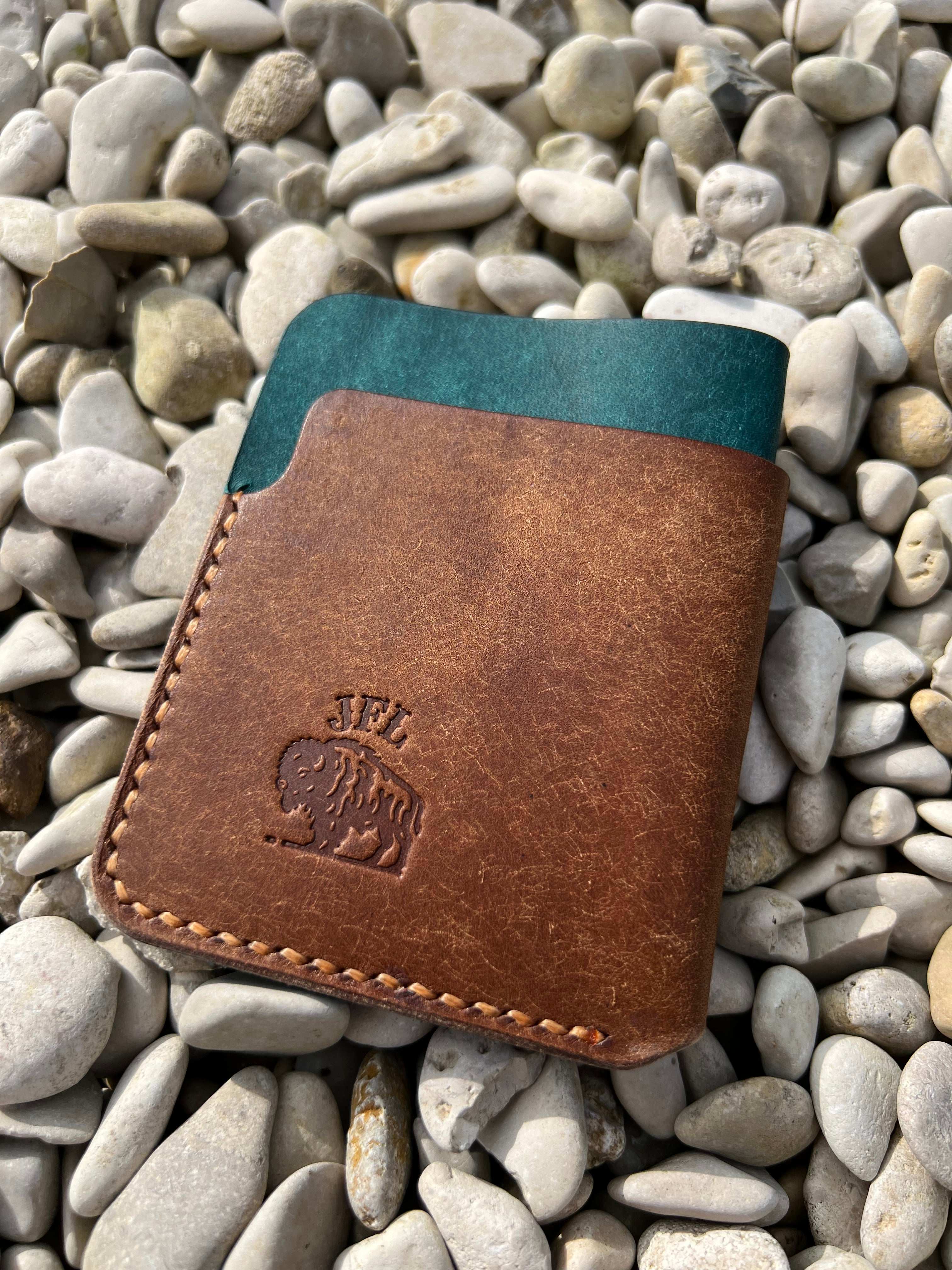 Porte cartes en cuir personnalisable